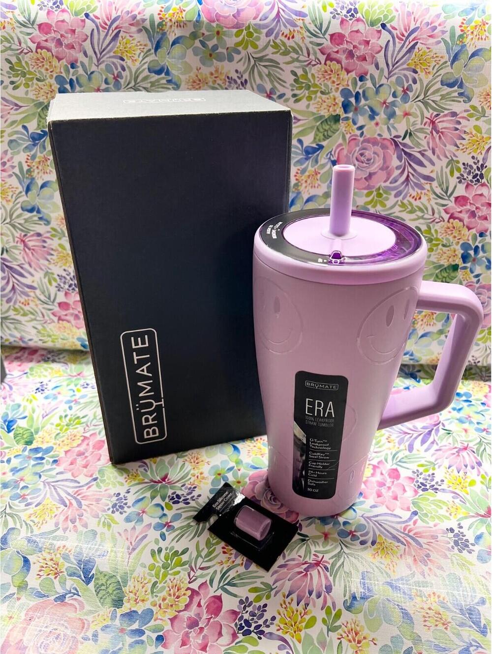 BruMate Era 30oz HAPPY HOUR/Purple w/(1) HH Magnetic StrawTopper-sold out design